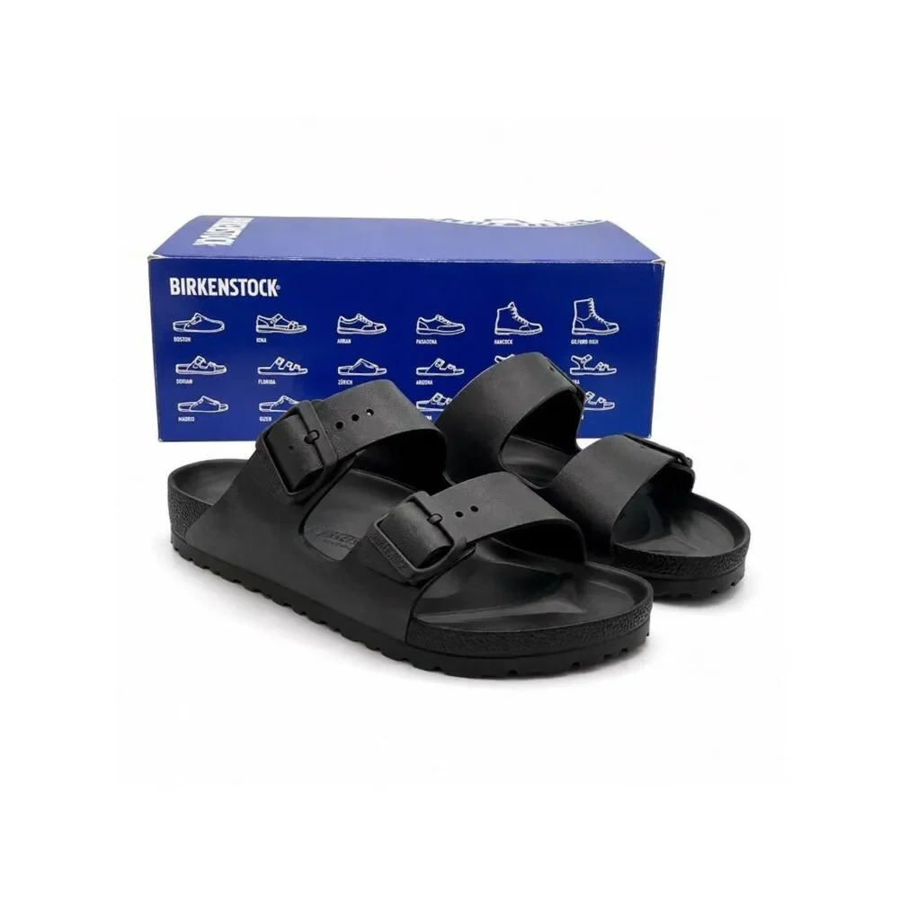 Birkenstock Arizona EVA Black Sandals Men 9 EU 42 Waterproof Slip On